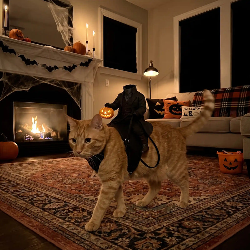 Halowly™ Headless Rider Pet Costume