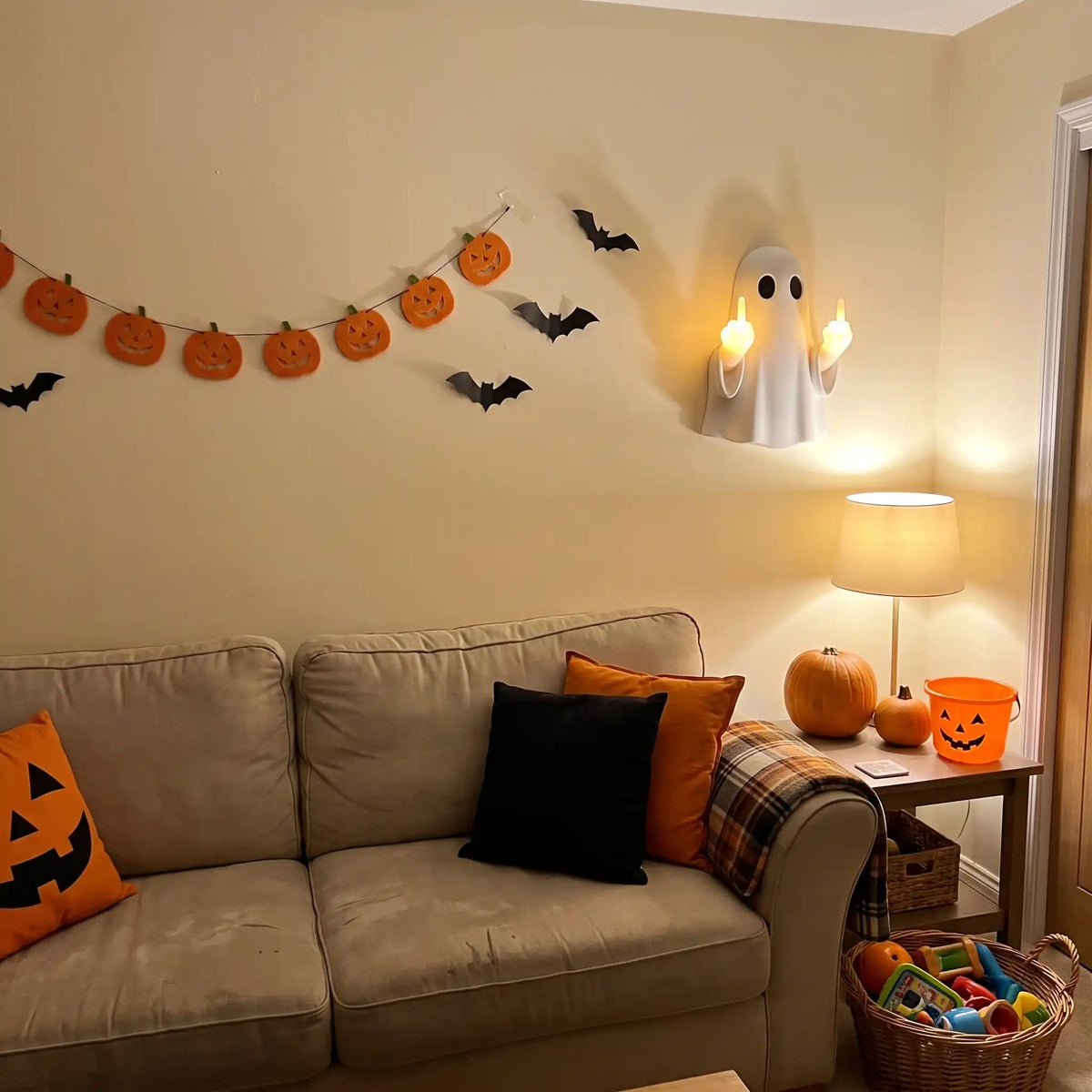Halowly™ Rude Ghost Wall Light